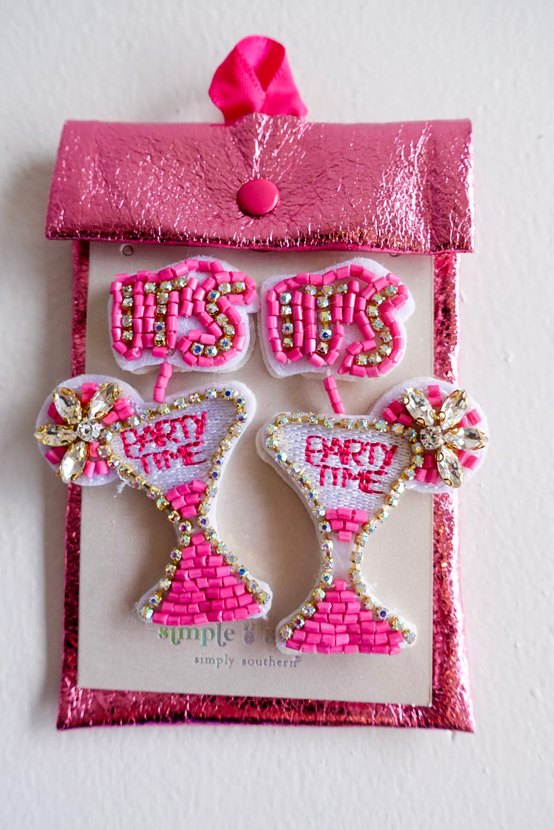 BIRTHDAY AGE BEADED EARRINGS