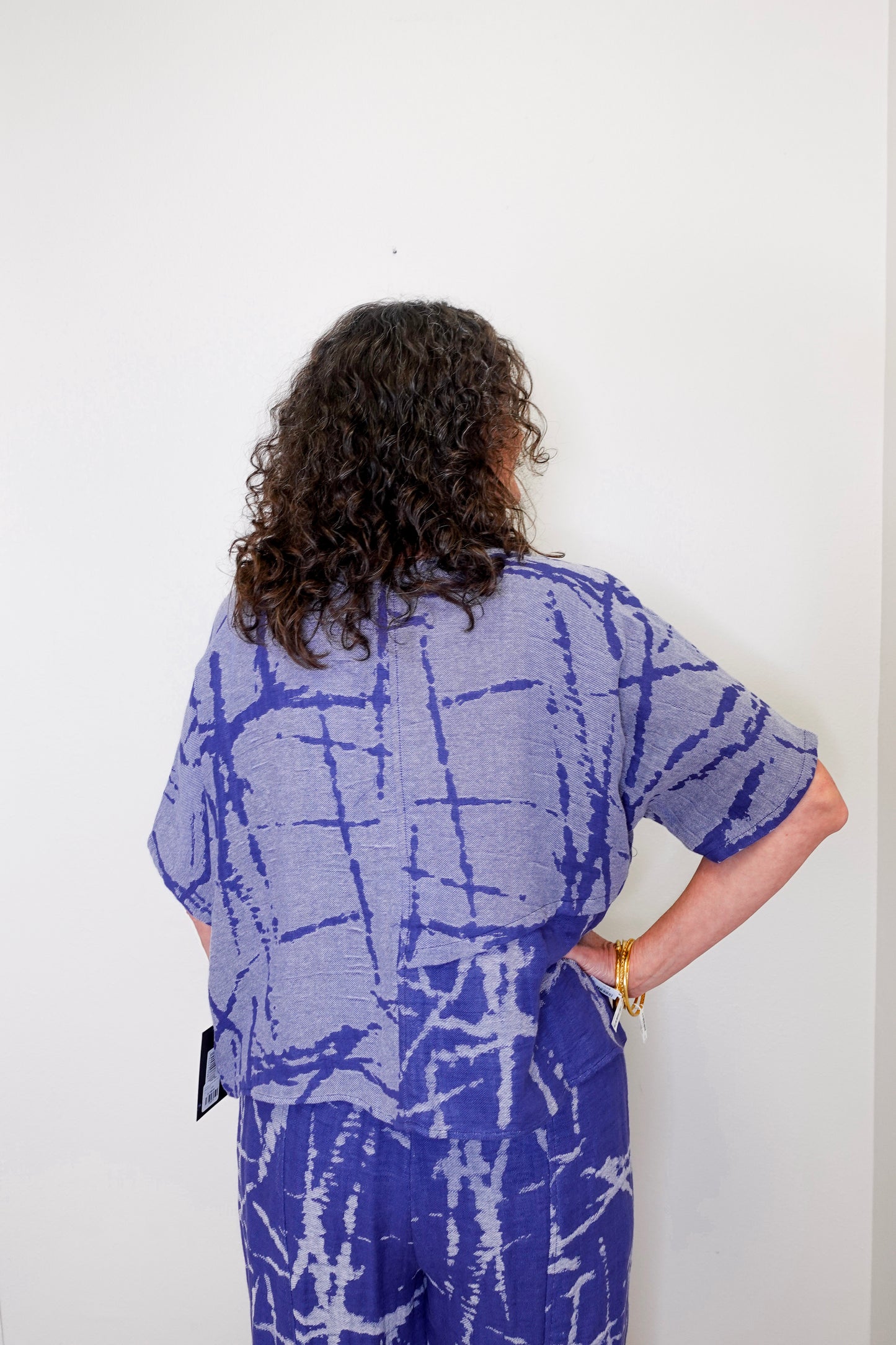 Yin Yang Jacquard Top