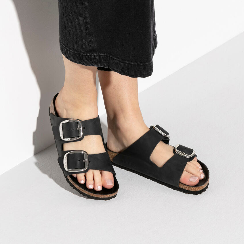 ARIZONA BIG BUCKLE SANDAL - TresChicTexas