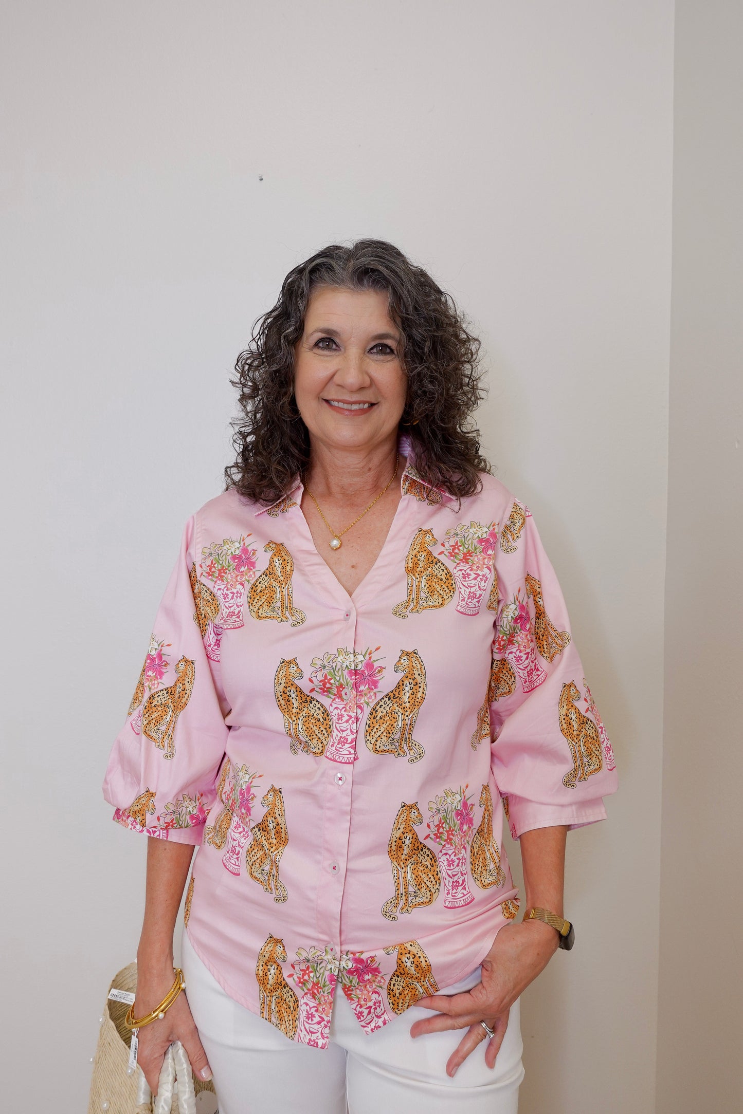 Milano Button Down Blouse