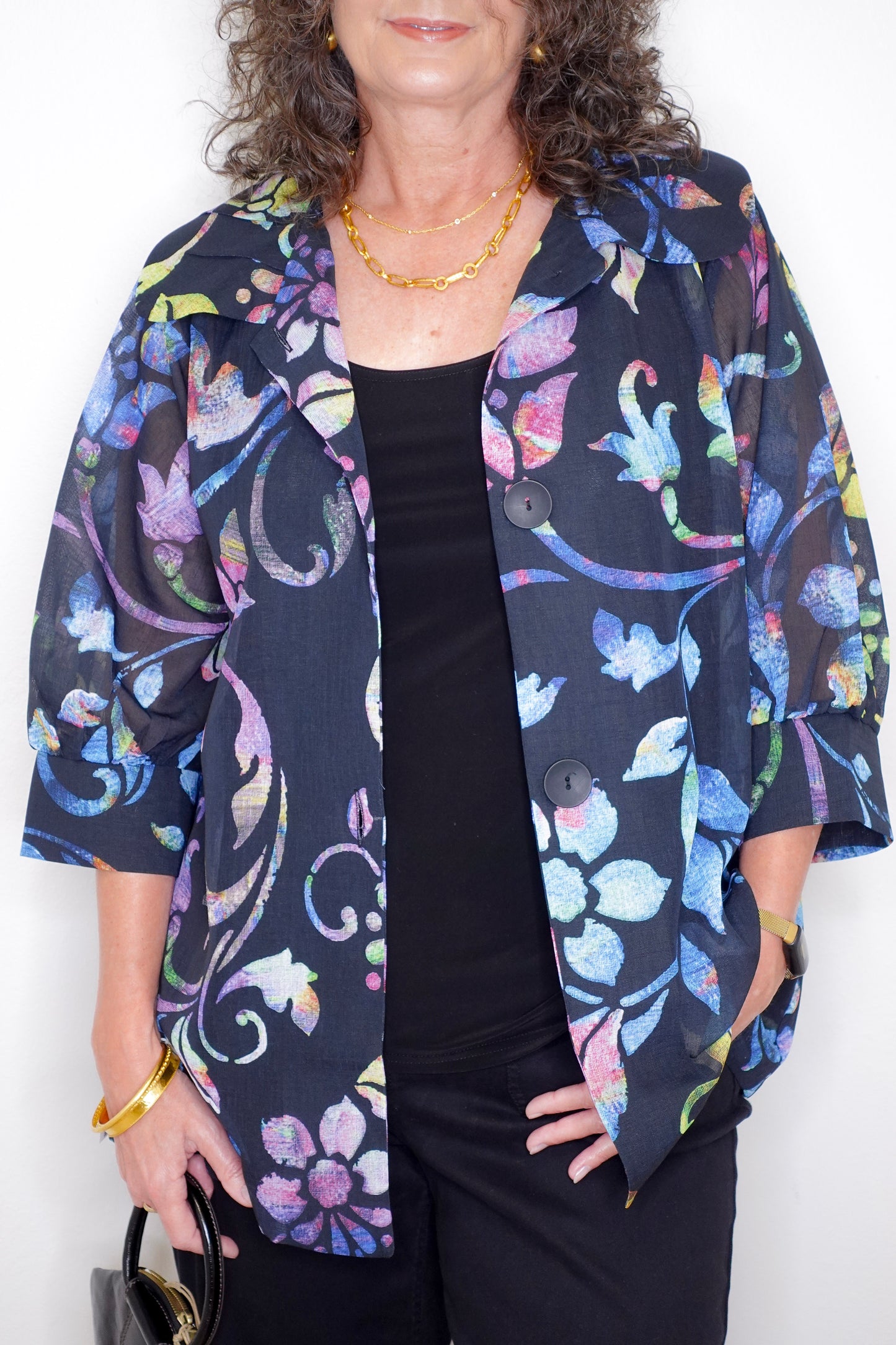 VICTORIAN VINE SWING JACKET