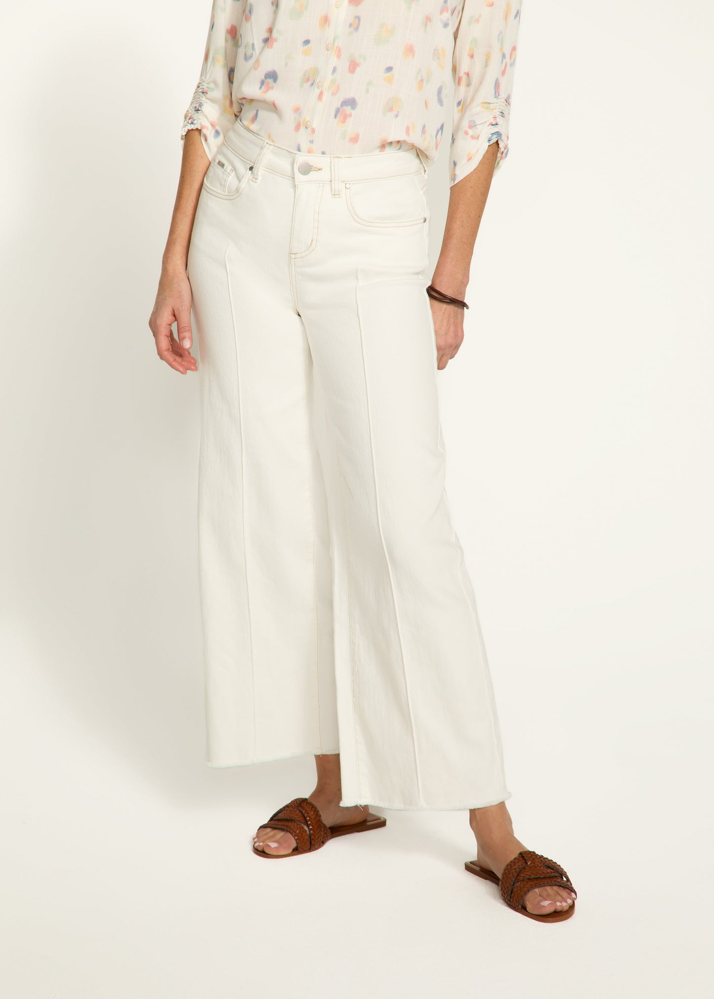 Olivia Wide Leg Ankle Pant