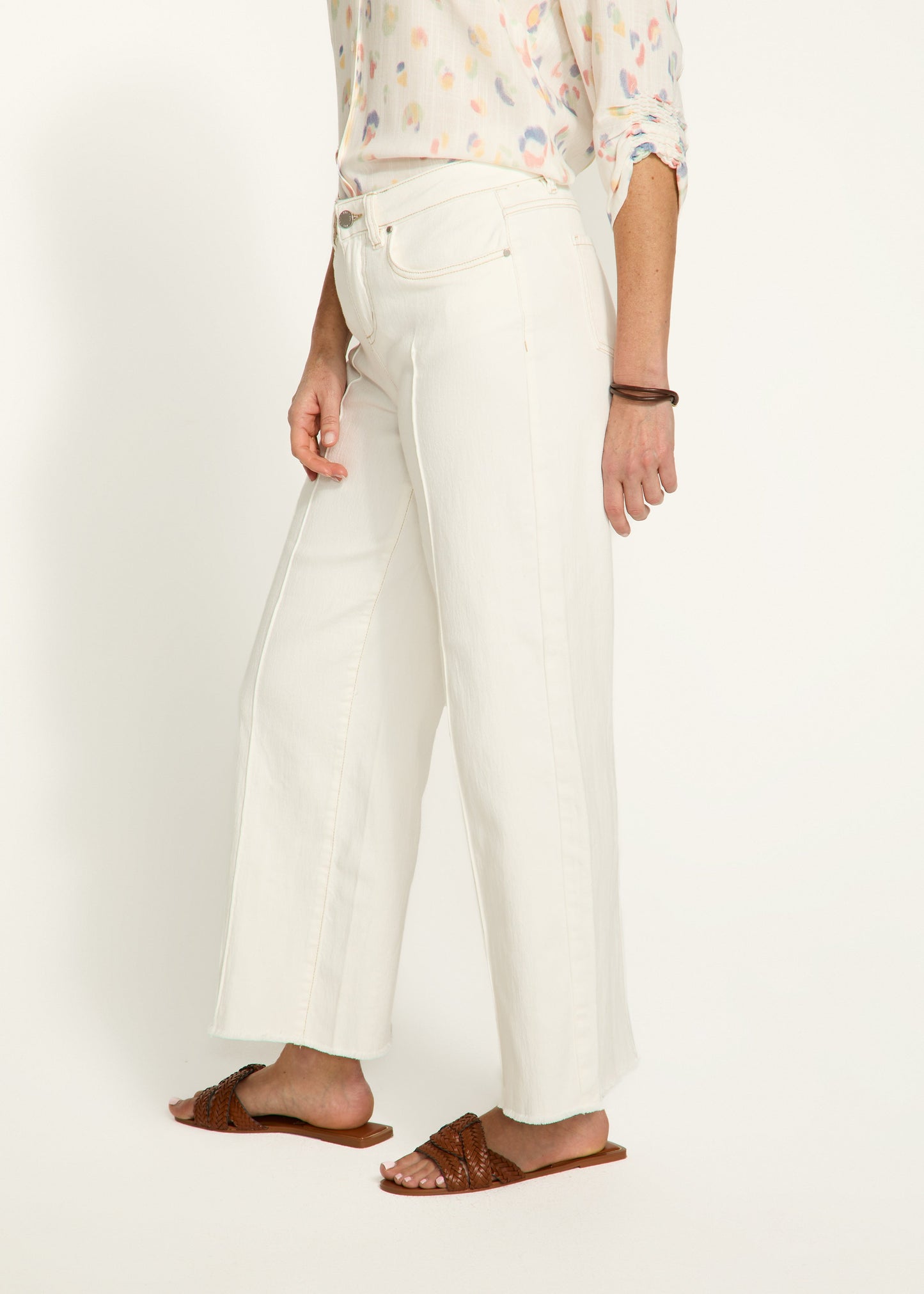 Olivia Wide Leg Ankle Pant