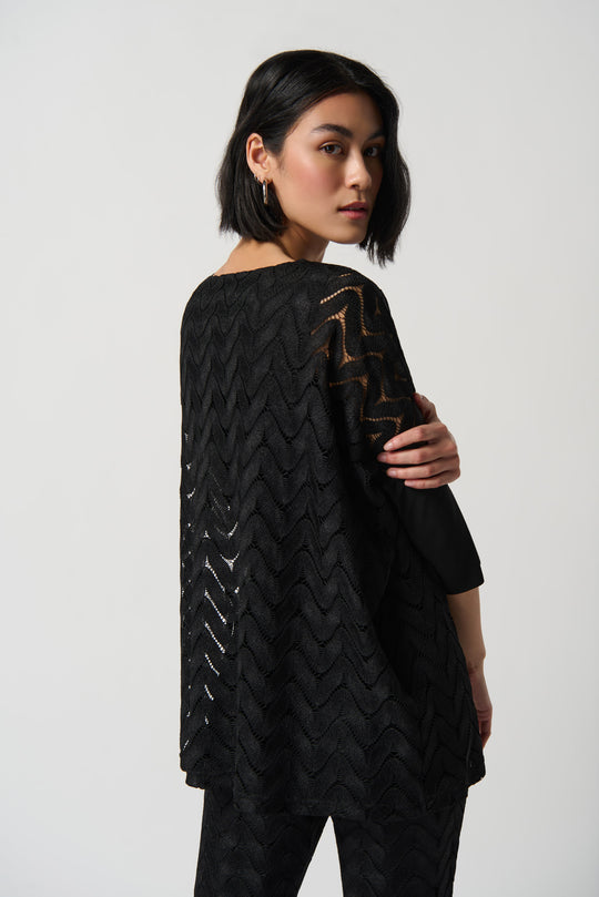 BOXY LAYERED KNIT TUNIC - TresChicTexas