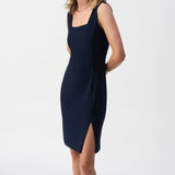 SLEEVELESS SHEATH DRESS