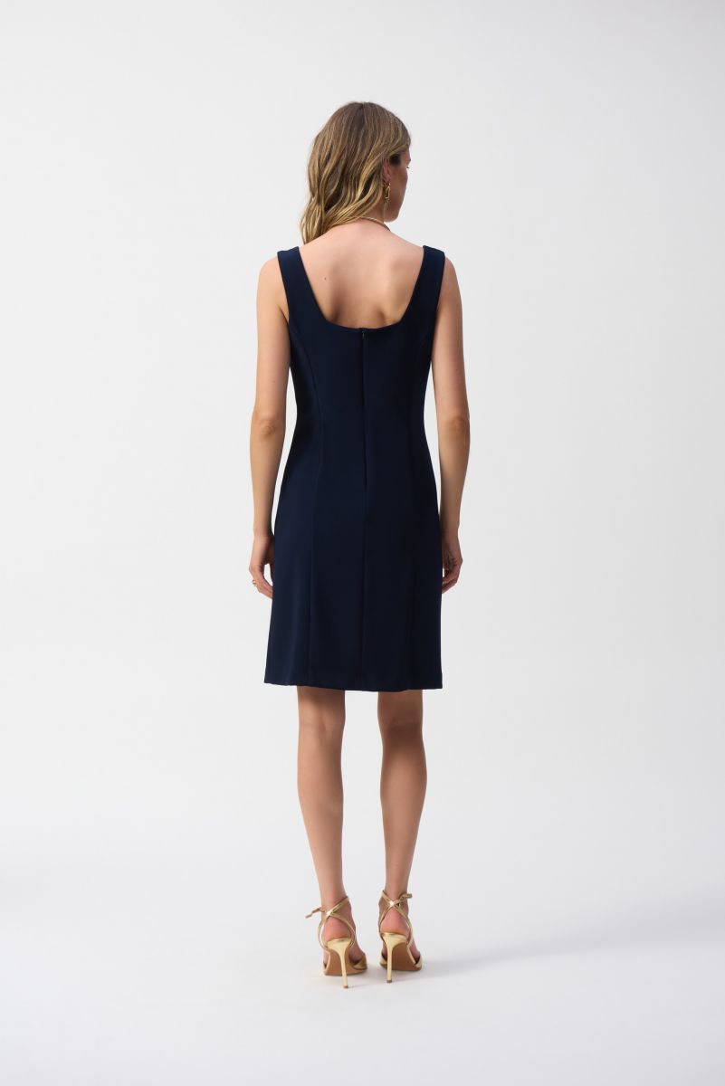 SLEEVELESS SHEATH DRESS