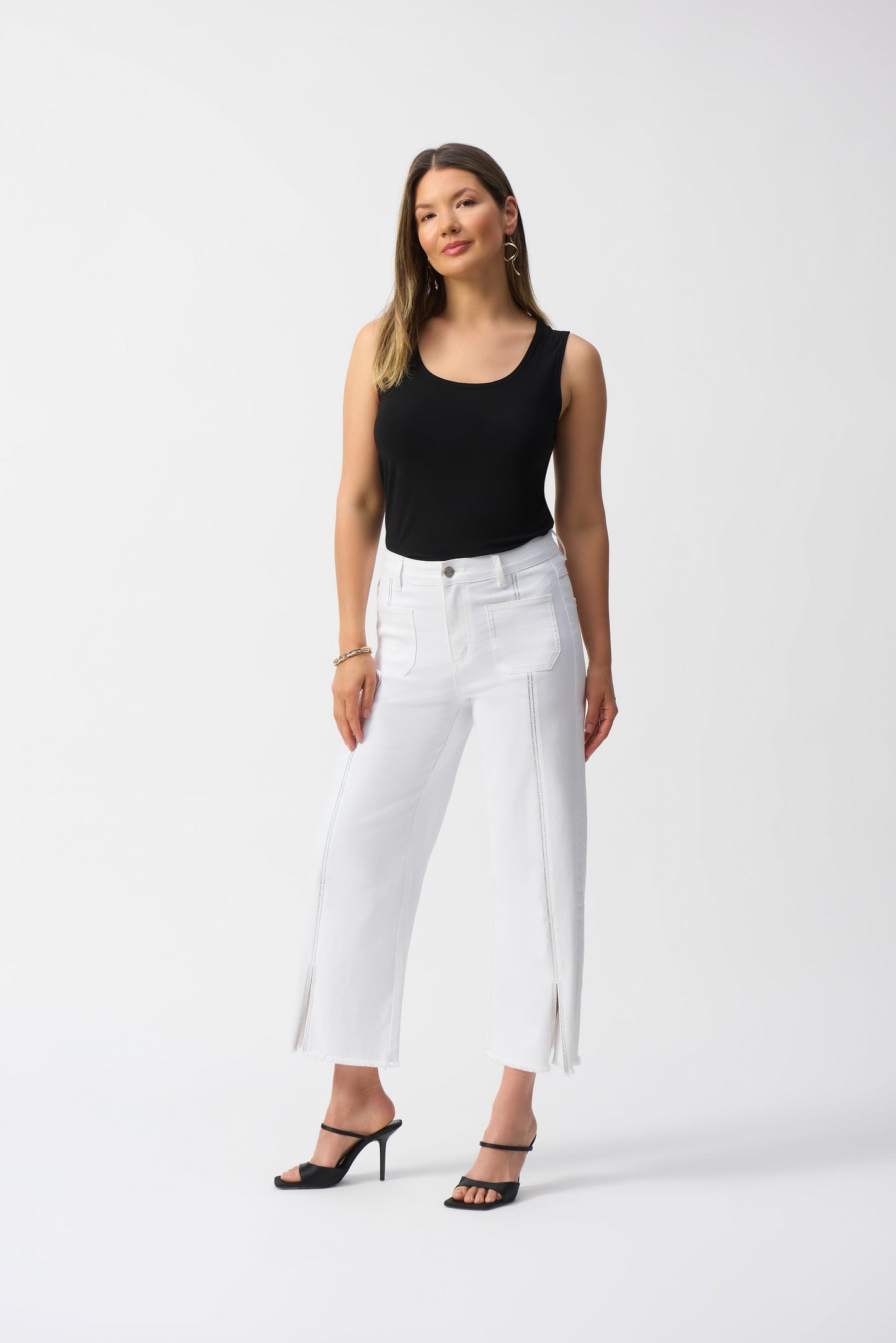 SCOOP NECK SLEEVELESS PULLOVER CAMI