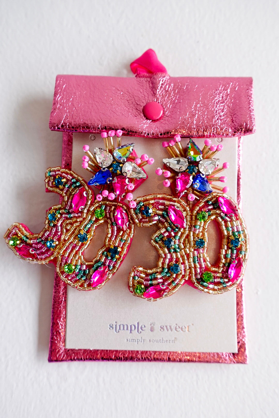 BIRTHDAY AGE BEADED EARRINGS