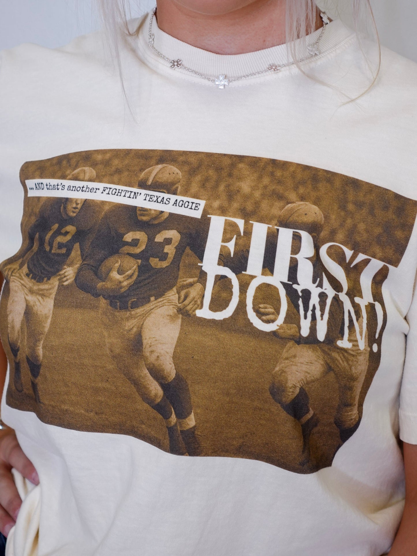 Texas Aggie First Down Tee