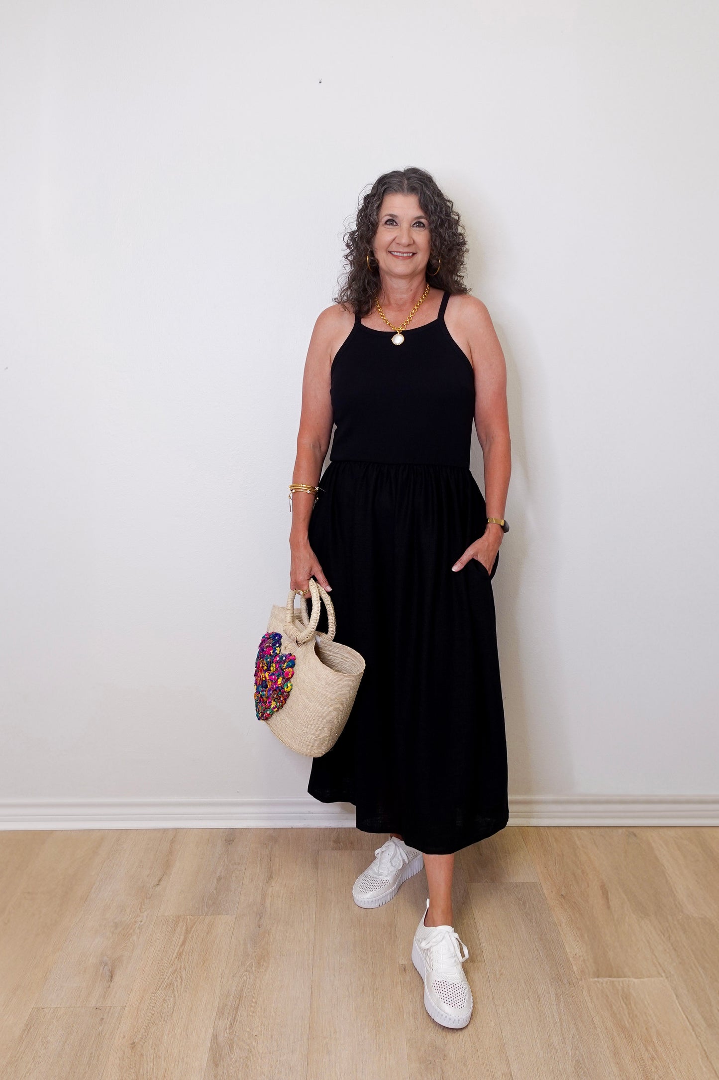 The Lola Linen Bra Dress