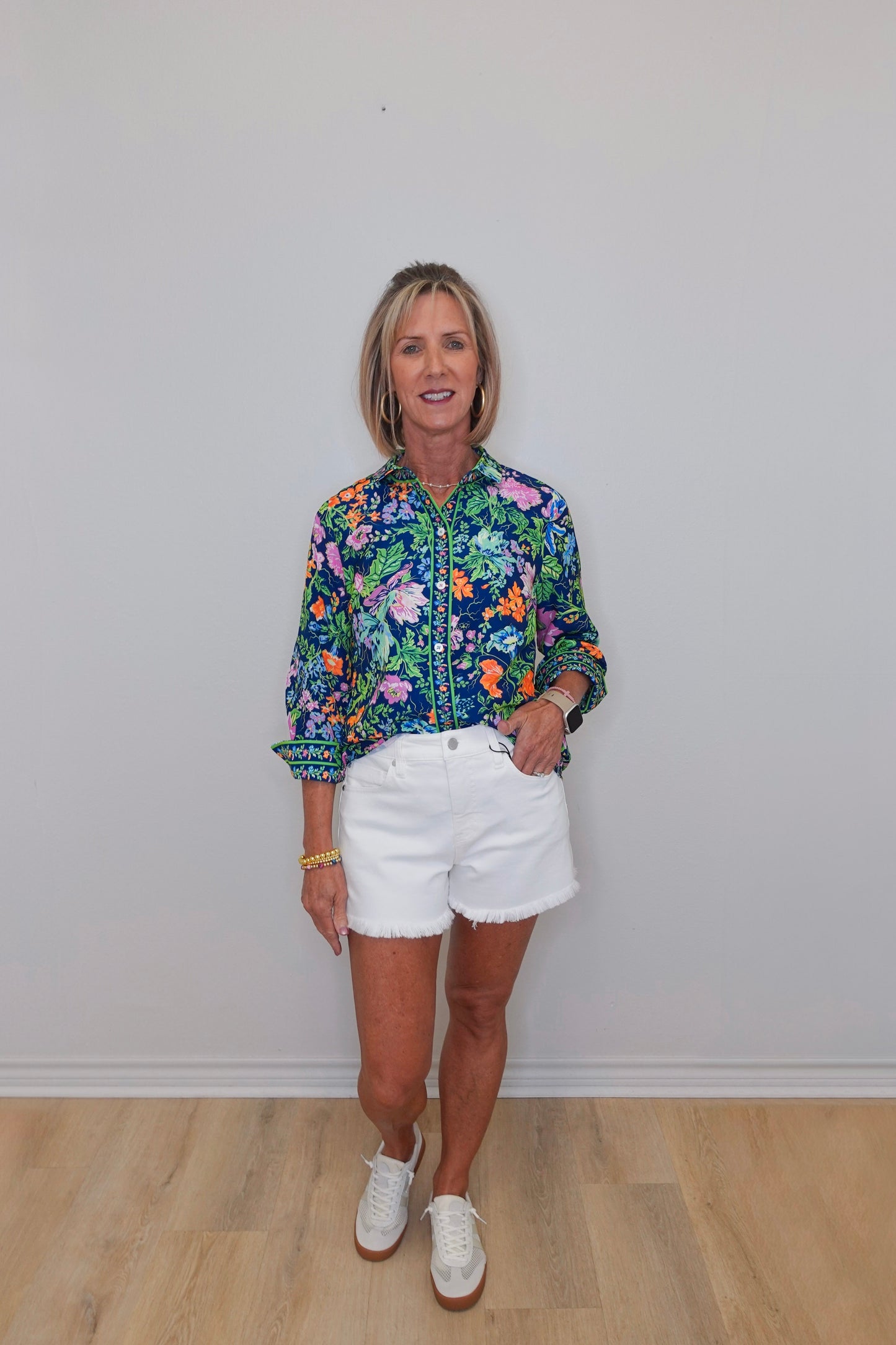 English Garden Boyfriend Shirt