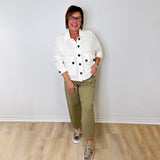 JACKET W/ BACK ADJUSTMENT