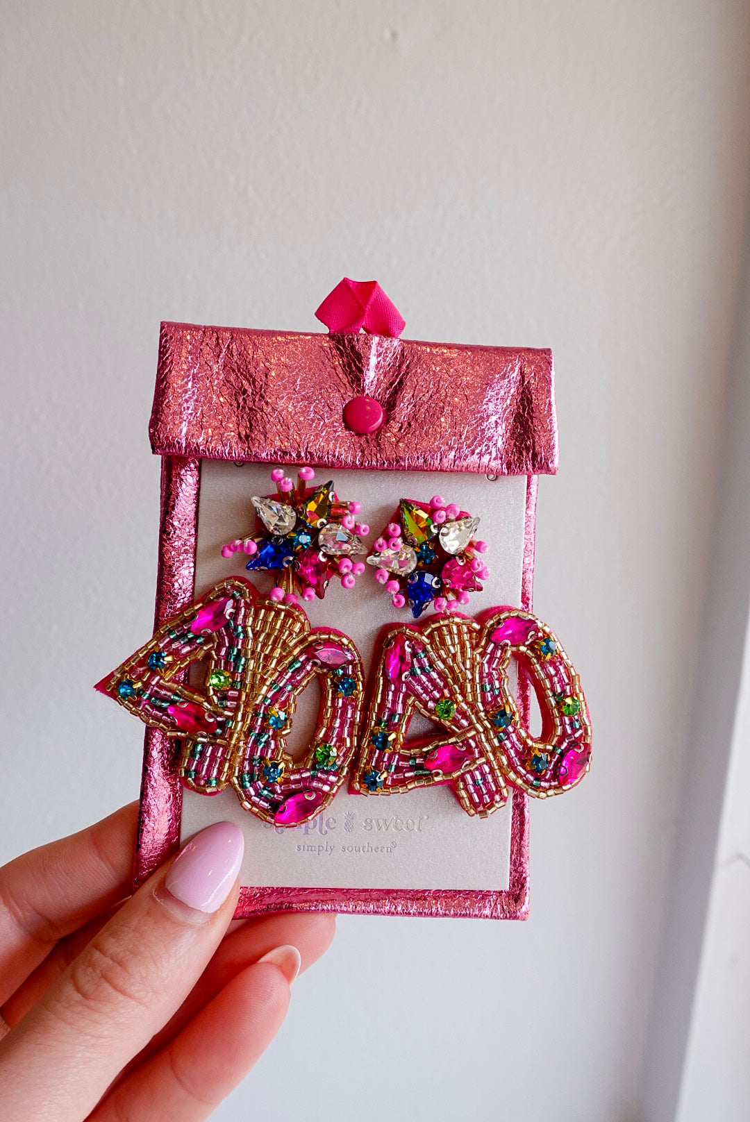 BIRTHDAY AGE BEADED EARRINGS