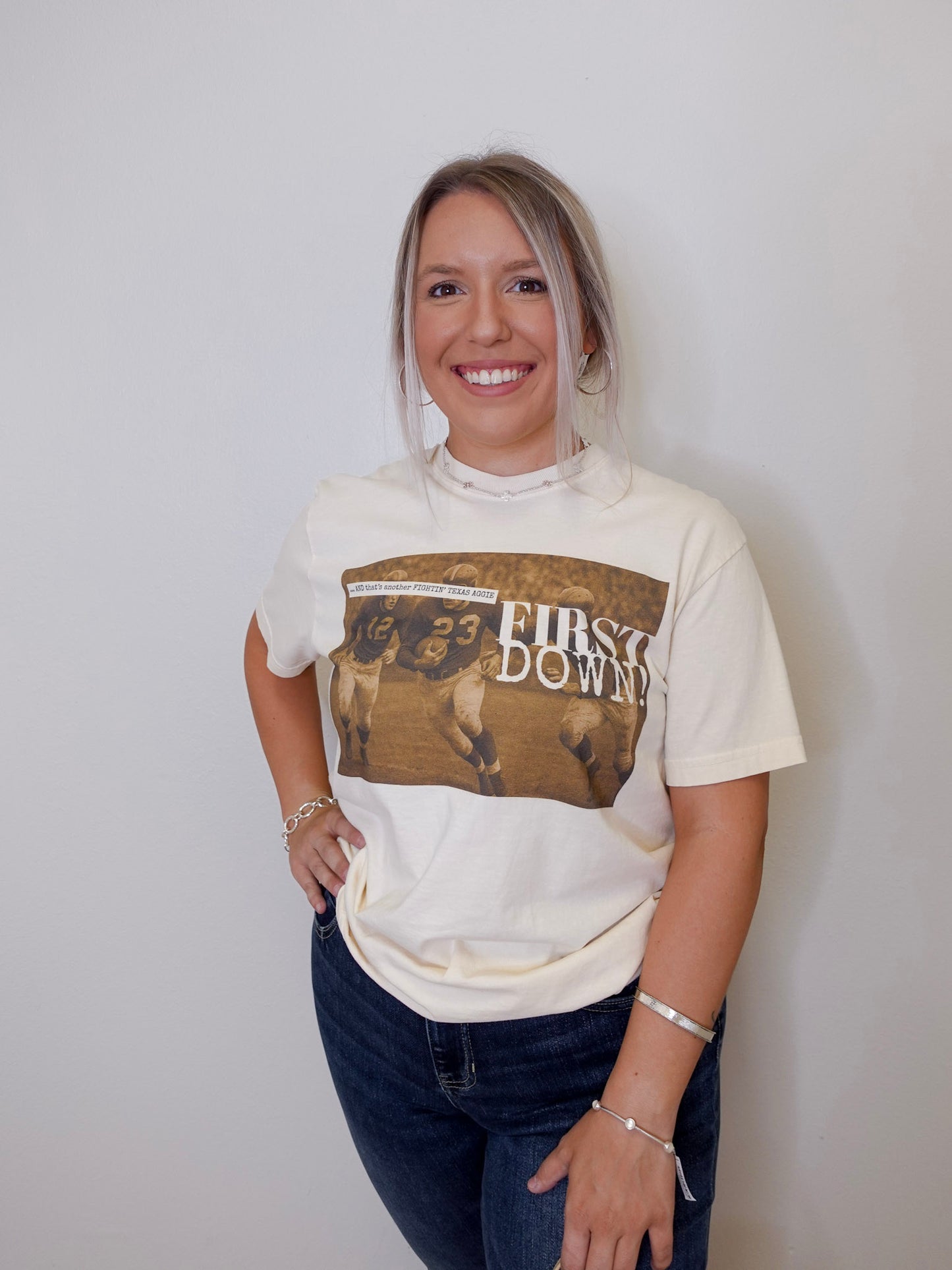 Texas Aggie First Down Tee