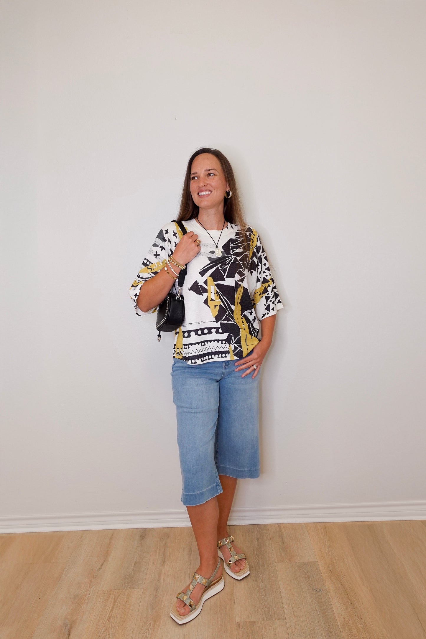 3/4 Sleeve Kimono Top