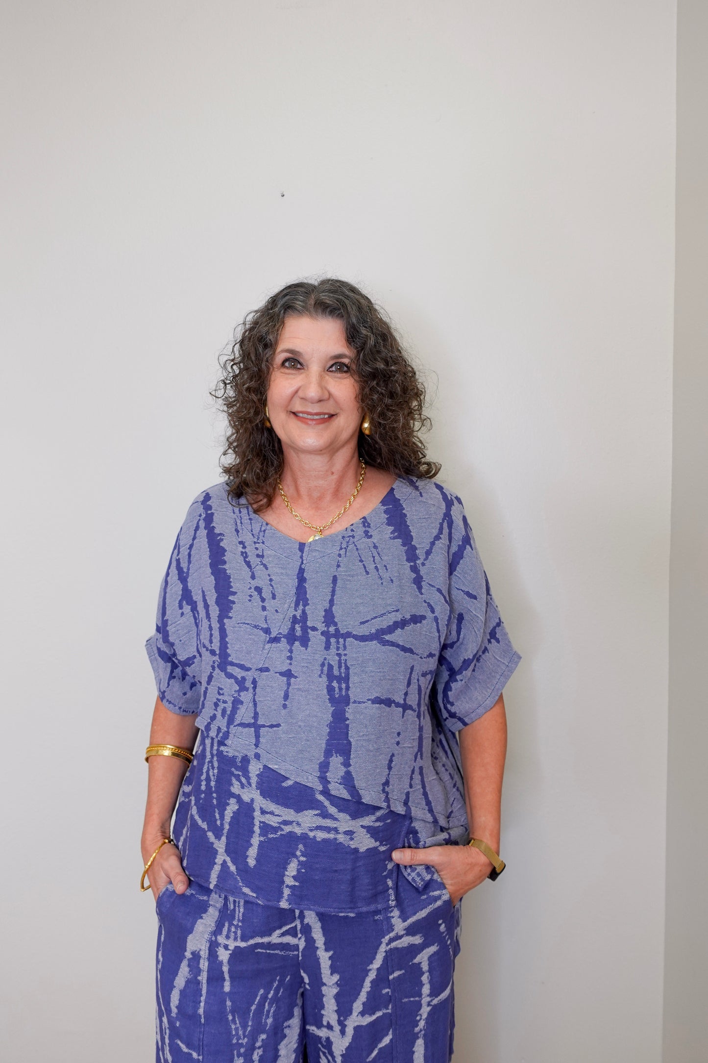 Yin Yang Jacquard Top