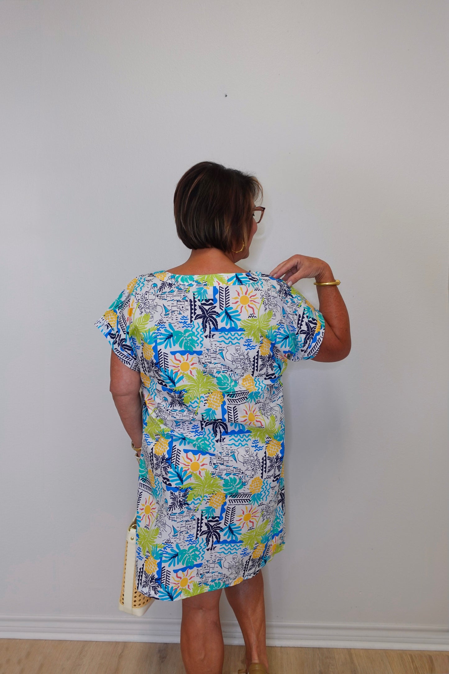 Coastal Cotton Greece Dress