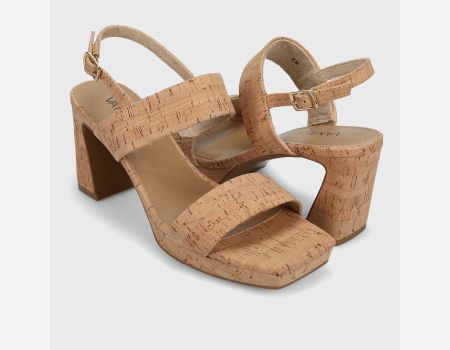 Morena Cork Heel