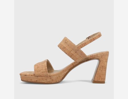 Morena Cork Heel