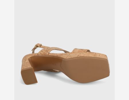 Morena Cork Heel