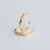 MM MEDIUM GOLDEN HOOPS