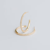 MM MEDIUM GOLDEN HOOPS