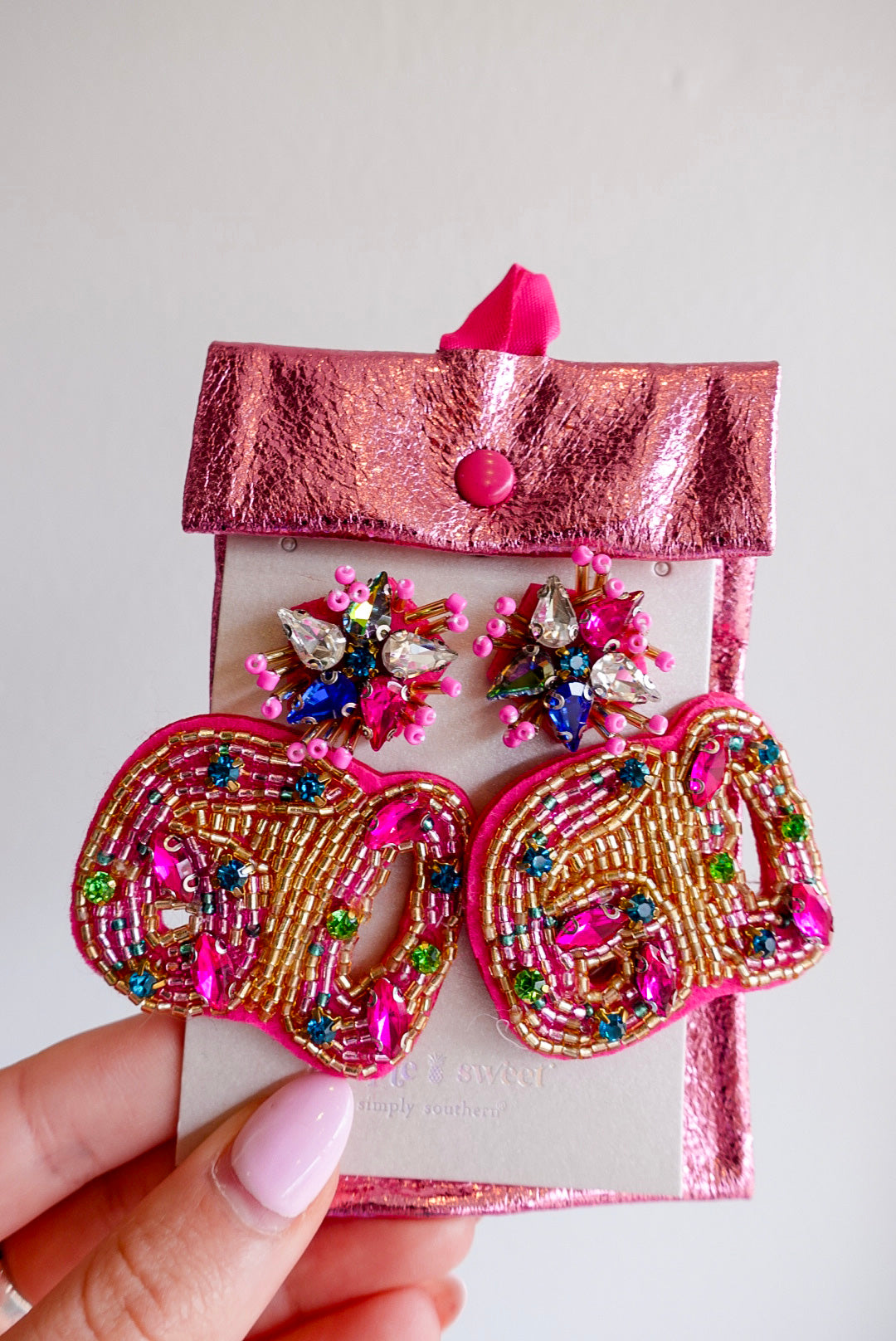 BIRTHDAY AGE BEADED EARRINGS