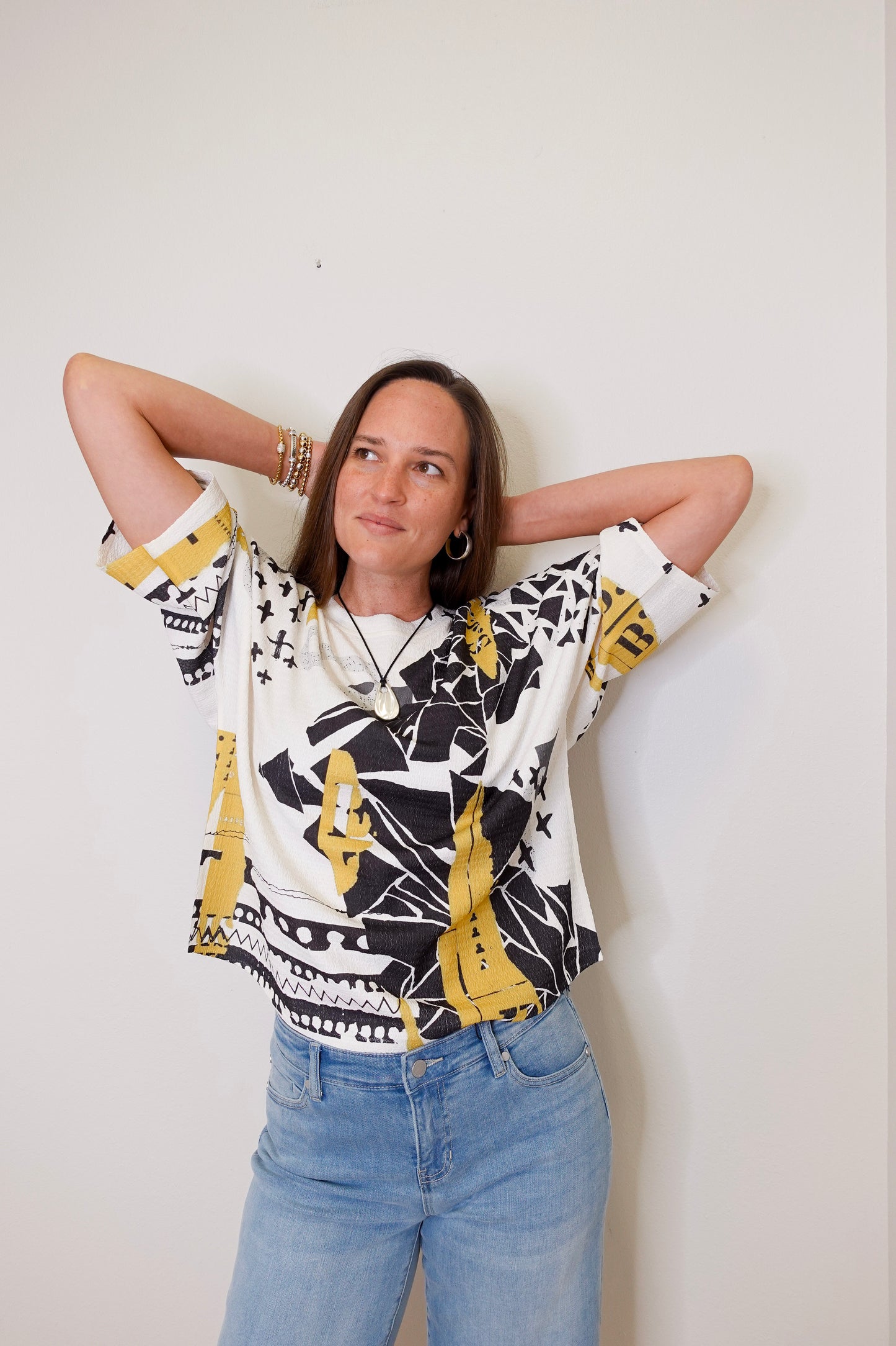 3/4 Sleeve Kimono Top