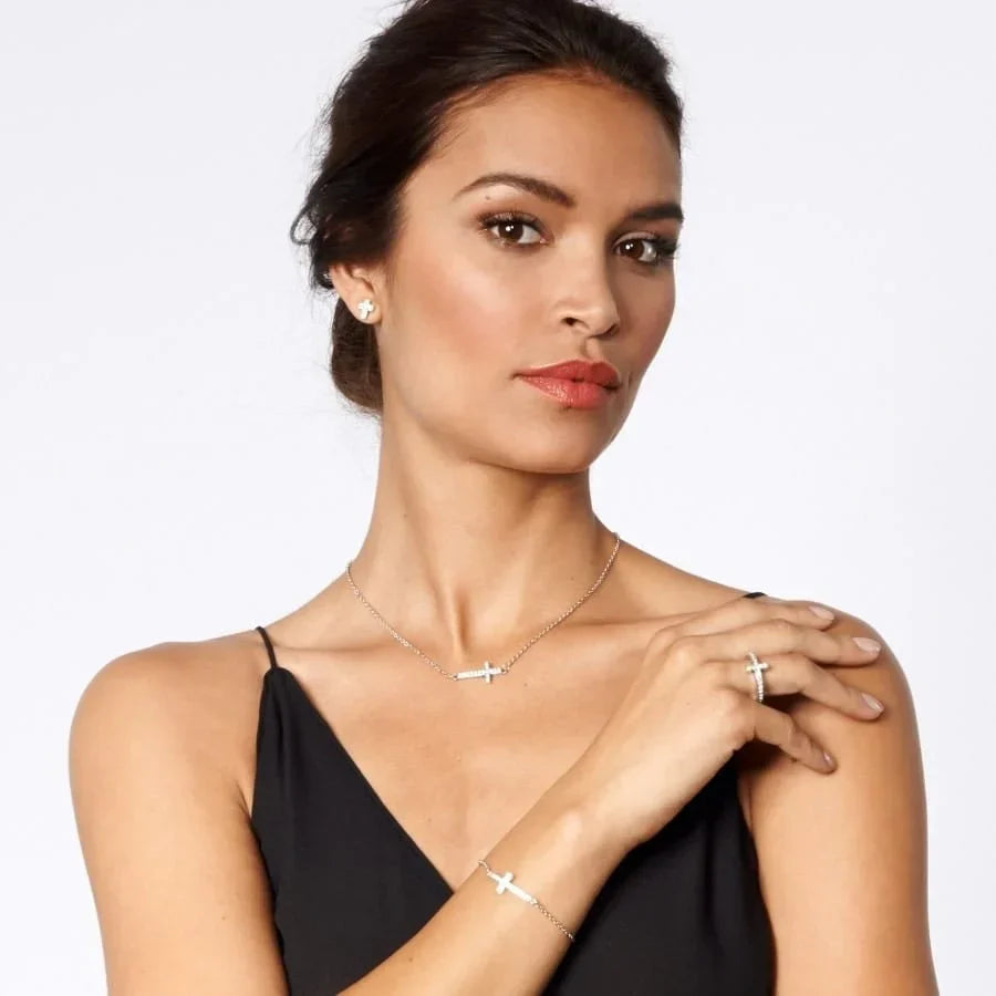 STARRY NIGHT CROSS BRACELET