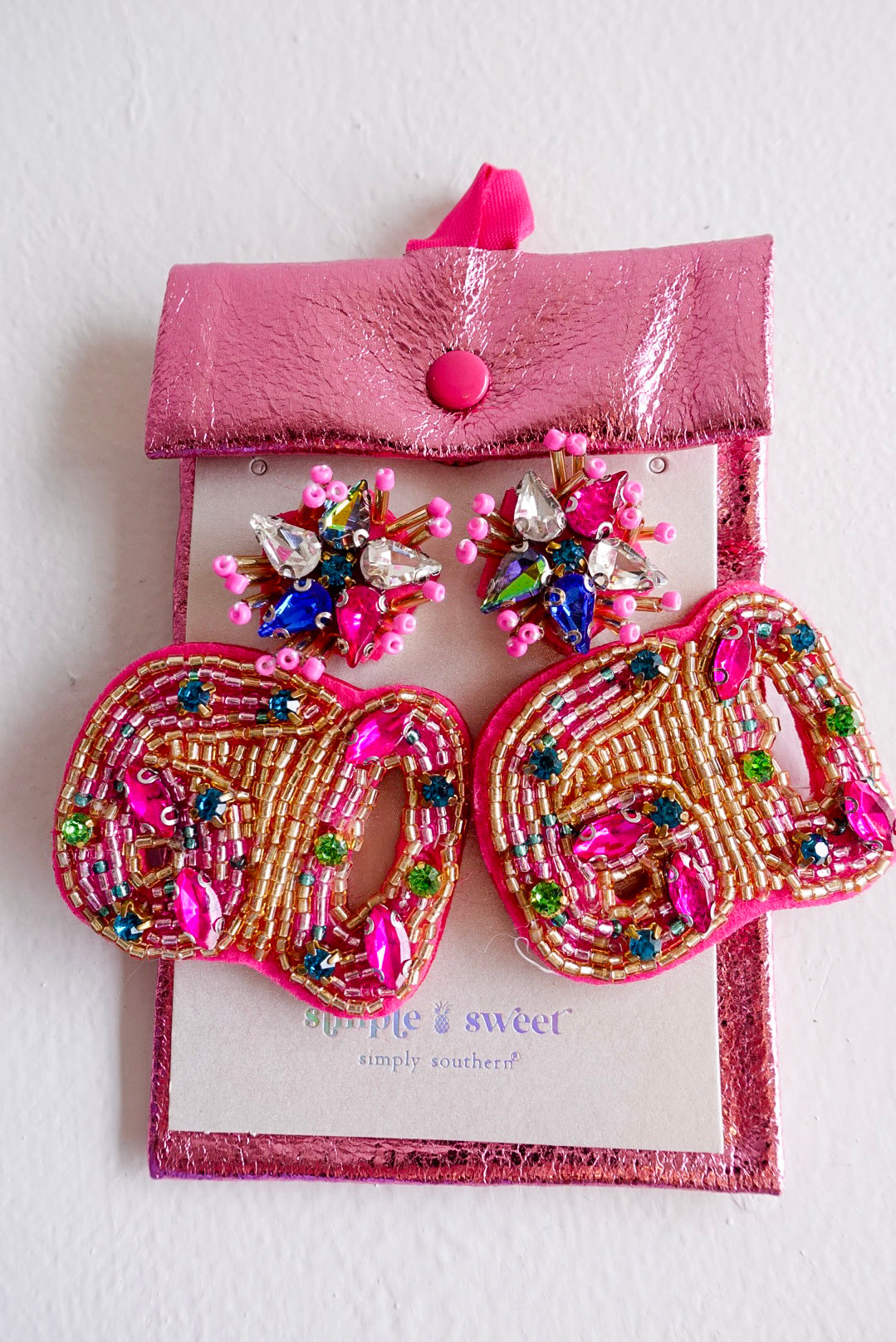 BIRTHDAY AGE BEADED EARRINGS