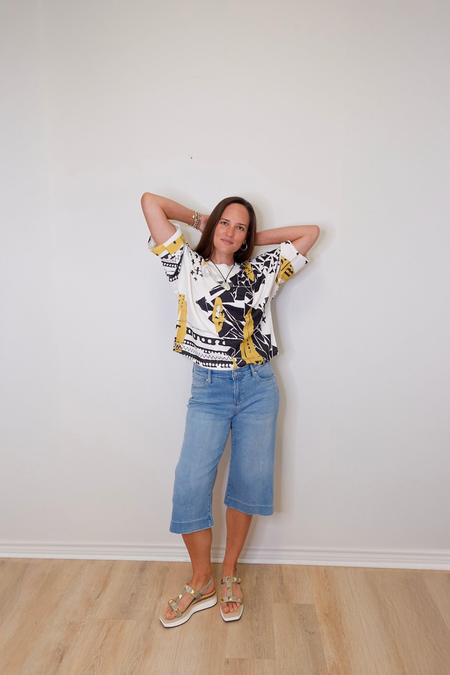 3/4 Sleeve Kimono Top