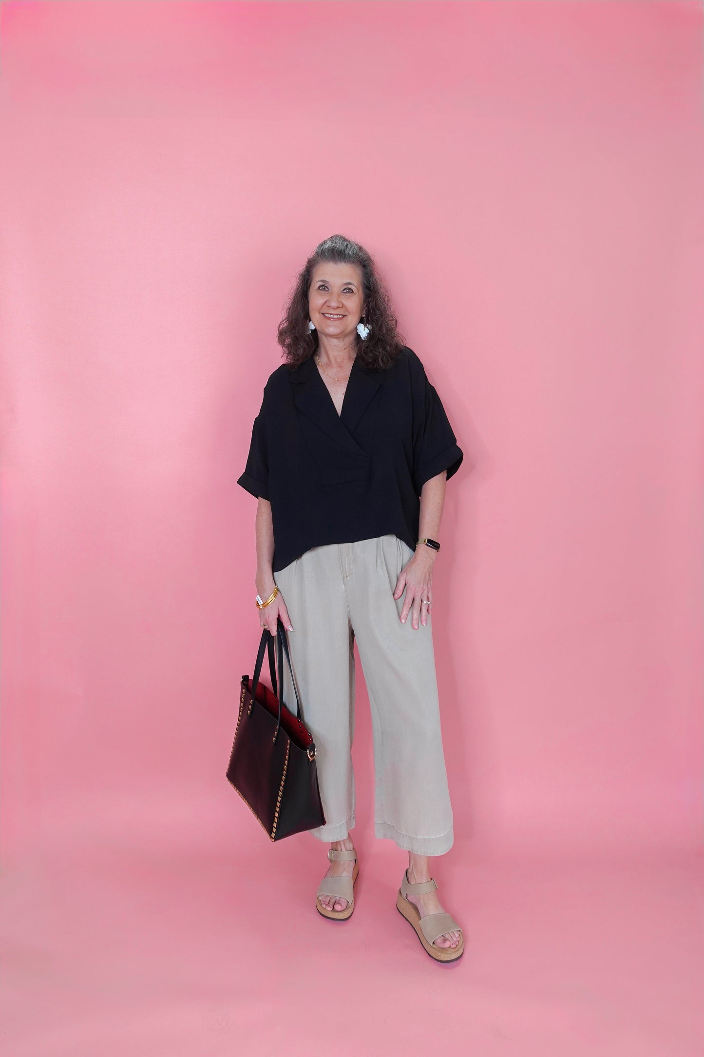 FLOWY PLEATED PANT