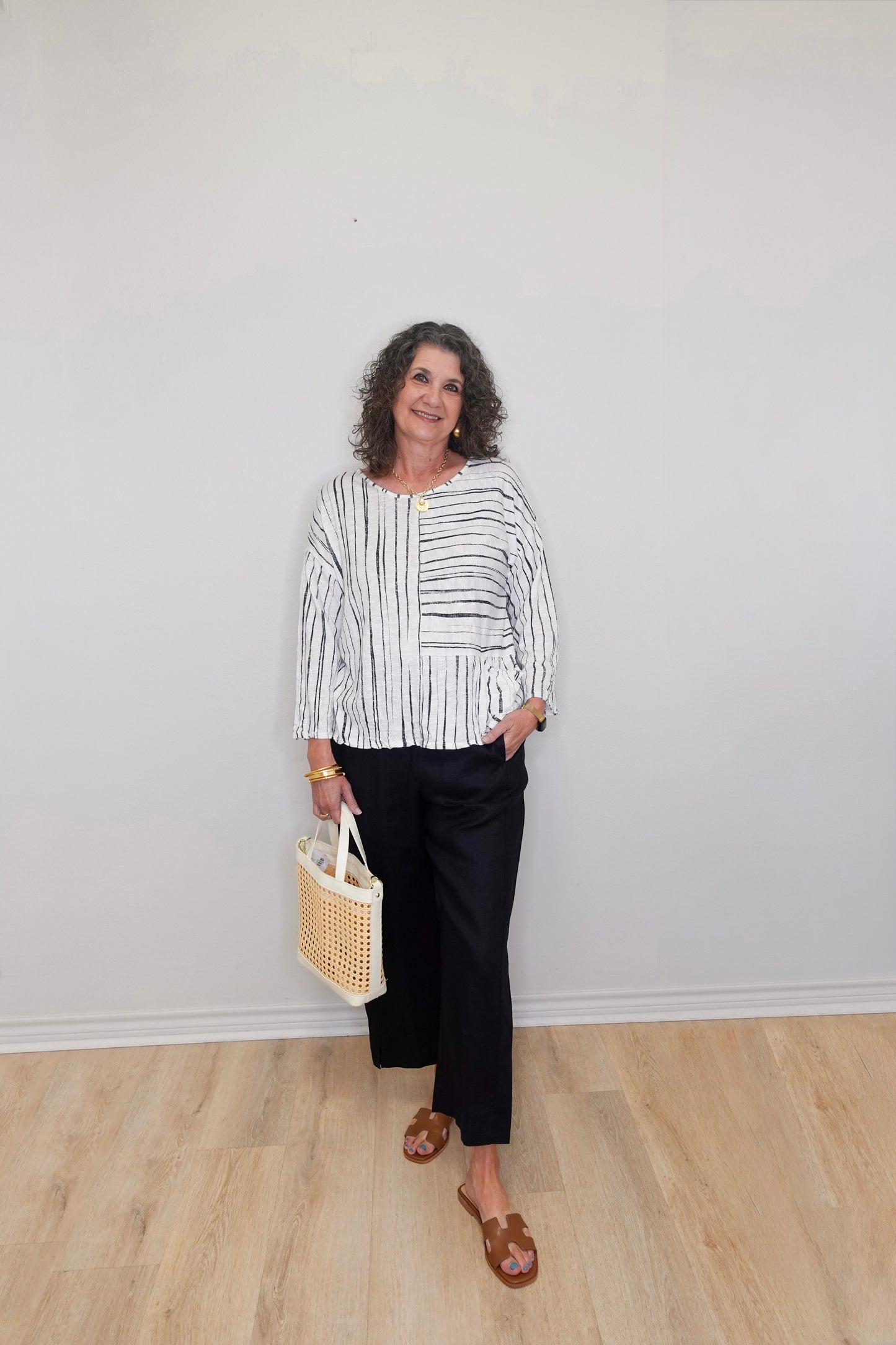 Linen Straight Leg Pant