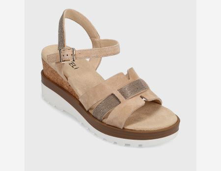 Caitlin Chain Nude Sandal