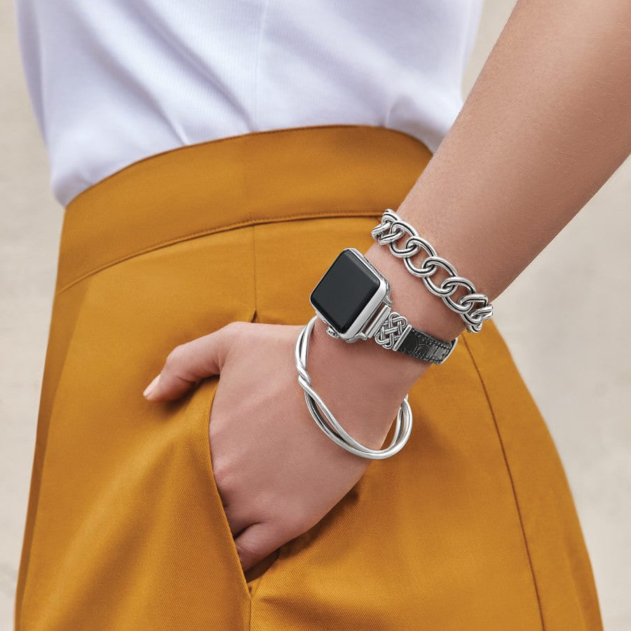 INTERLOK TWIST BANGLE