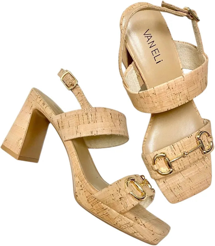 Morena Cork Heel