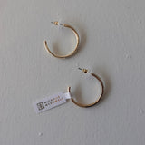MM MEDIUM GOLDEN HOOPS