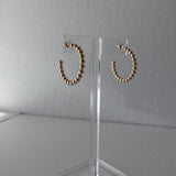 MM MEDIUM GOLDEN HOOPS