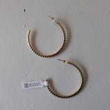 MM LARGE GOLDEN HOOPS