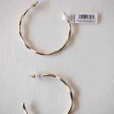 MM LARGE GOLDEN HOOPS