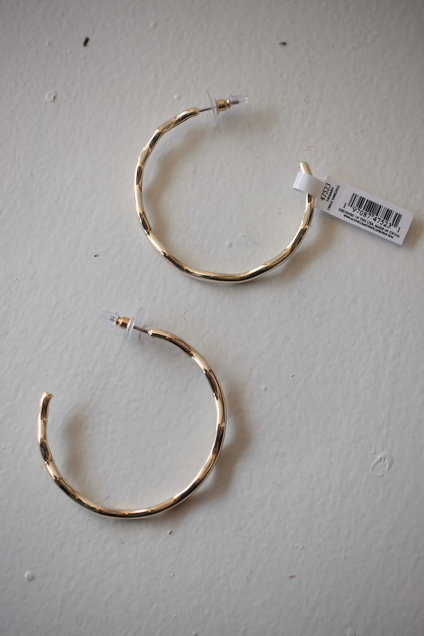 MM LARGE GOLDEN HOOPS