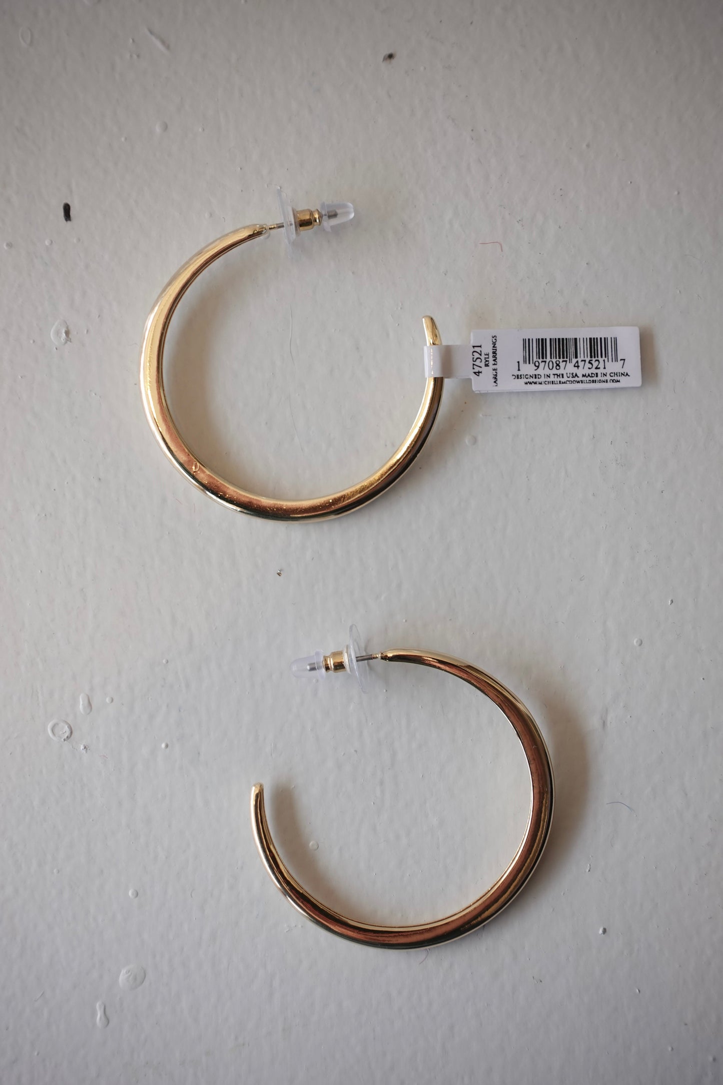 MM LARGE GOLDEN HOOPS