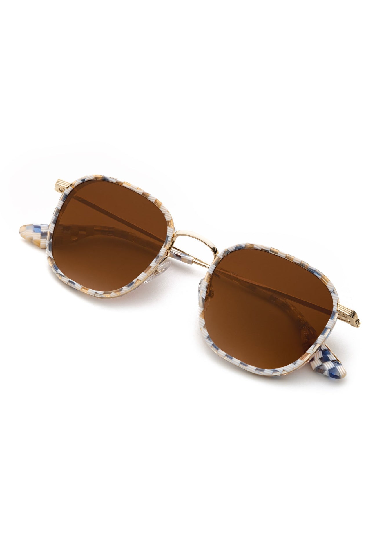 Hyde 12K Pincheck Sunglasses