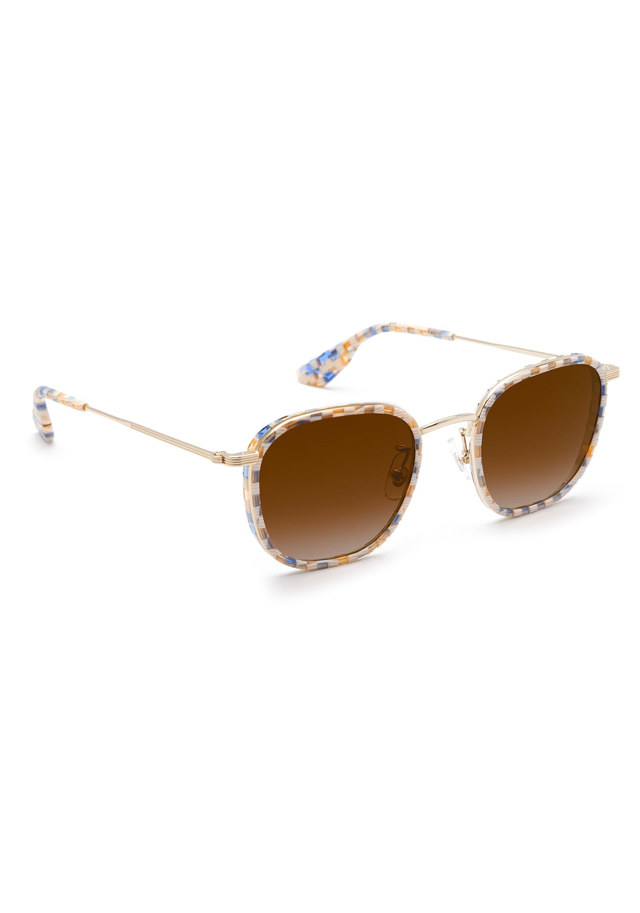 Hyde 12K Pincheck Sunglasses