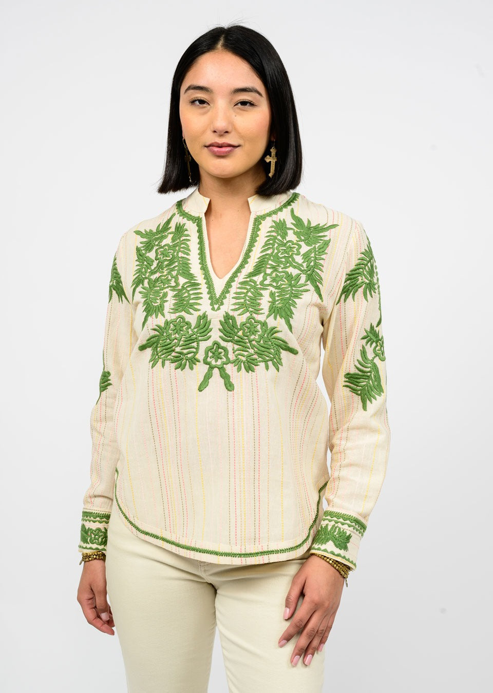 Lizette Emb. Blouse