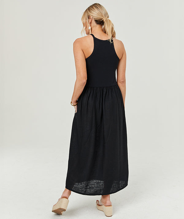 The Lola Linen Bra Dress