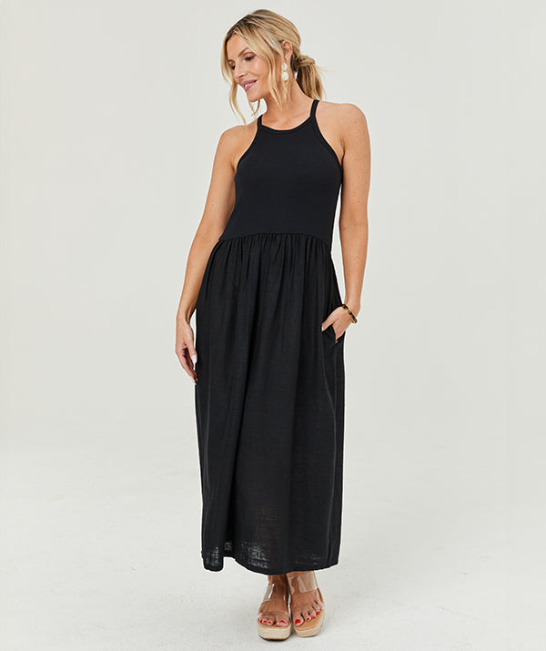 The Lola Linen Bra Dress