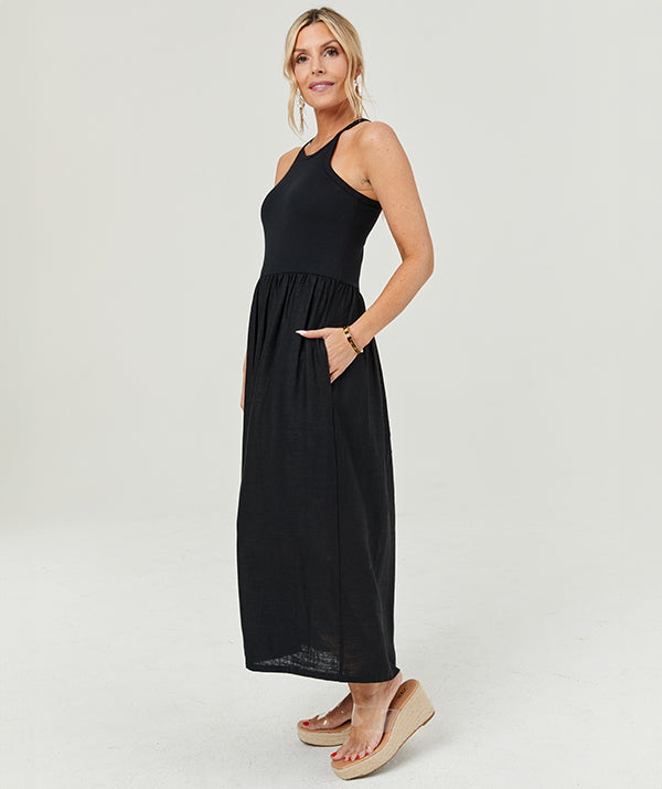 The Lola Linen Bra Dress