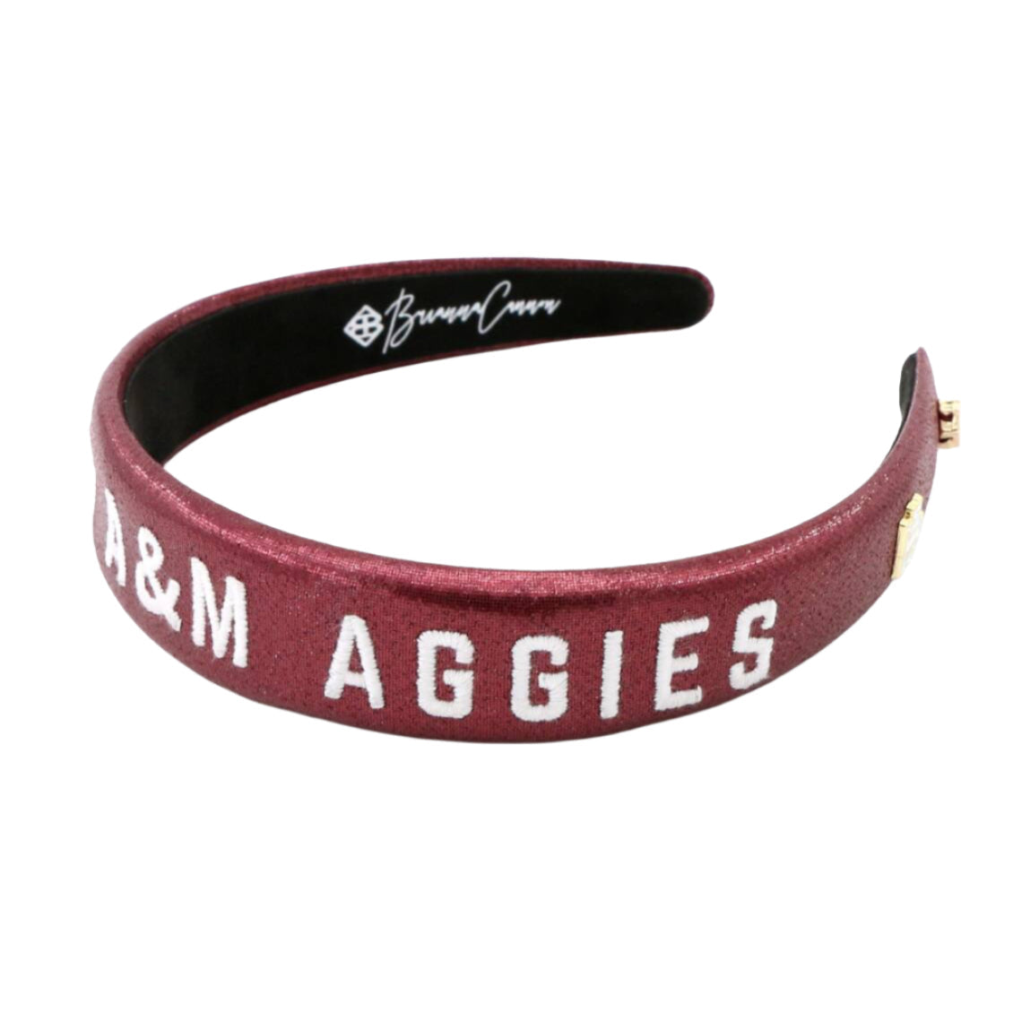 Game day Texas A&M thin headband in maroon by Brianna Cannon