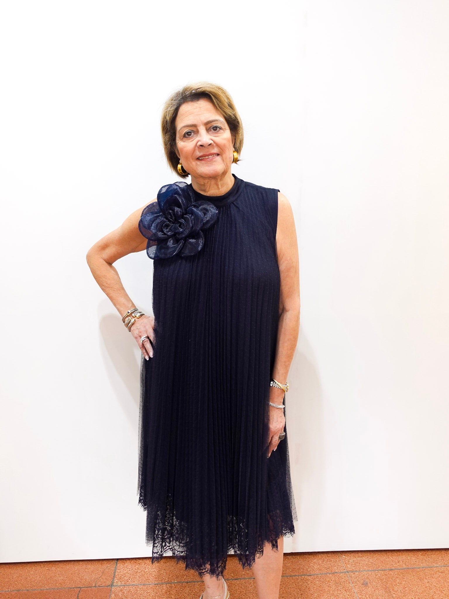 High Neck A-Line Dress - Joseph Ribkoff TresChicTexas High Neck A-Line Dress - Joseph Ribkoff TresChicTexas